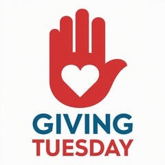 Obraz premium giving tuesday illustration, giving tuesday background, charity illustration, donation background, non-profit art, giving tuesday design, giving tuesday graphics, philanthropy illustration, charity de
