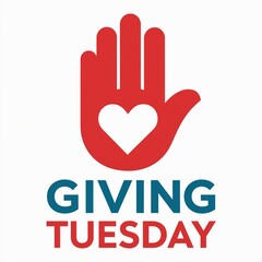 Obraz premium giving tuesday illustration, giving tuesday background, charity illustration, donation background, non-profit art, giving tuesday design, giving tuesday graphics, philanthropy illustration, charity de