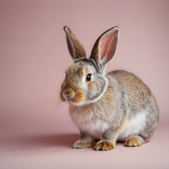  Gentle Soul with Inquisitive Gaze: A Portrait of Serenity in Soft Hues