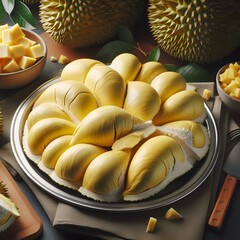  Golden Symphony: A Luxurious Tapestry of Durian Delights