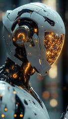 Fototapeta premium Futuristic robot