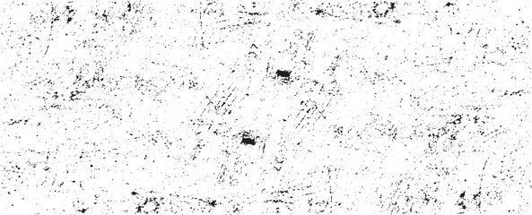 Scratched Grunge Urban Background Texture Vector. Dust Overlay Distress Grainy Grungy Effect. Distressed Backdrop Vector Illustration. Isolated Black on White Background. EPS 10.