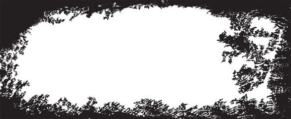 Grunge Frame. Urban Background Texture Vector. Dust Overlay. Distressed Grainy Grungy Framing Effect. Distressed Backdrop Vector Illustration. EPS 10.