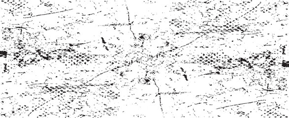 Scratched Grunge Urban Background Texture Vector. Dust Overlay Distress Grainy Grungy Effect. Distressed Backdrop Vector Illustration. Isolated Black on White Background. EPS 10.