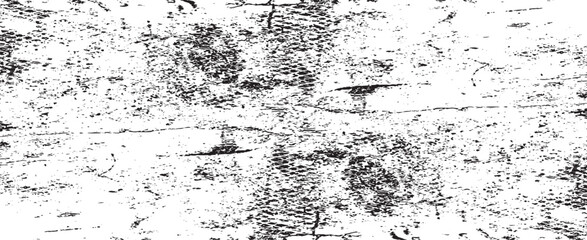 Obraz premium Scratched Grunge Urban Background Texture Vector. Dust Overlay Distress Grainy Grungy Effect. Distressed Backdrop Vector Illustration. Isolated Black on White Background. EPS 10.