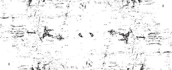 Scratched Grunge Urban Background Texture Vector. Dust Overlay Distress Grainy Grungy Effect. Distressed Backdrop Vector Illustration. Isolated Black on White Background. EPS 10.