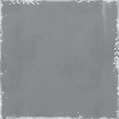 Gray Textured, Grungy Background Paper with a White Arrow Border; 3600 x 3600 pixels; 12 x 12 inches
