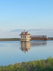 Pump House on Reservoir