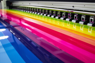 Large Format Printer with Colorful Inks
