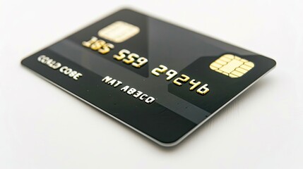 Mockup credit card the popular payment