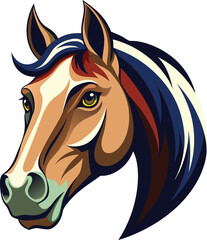 Horse vector design