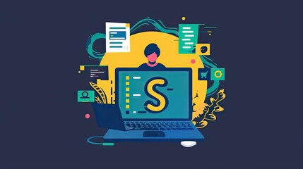 The popular Python programming language