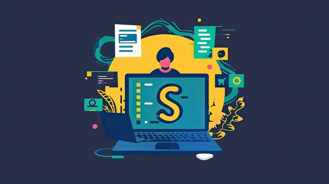 The popular Python programming language