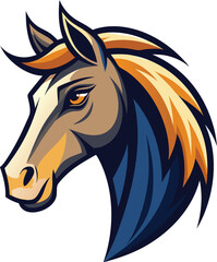 Horse vector design
