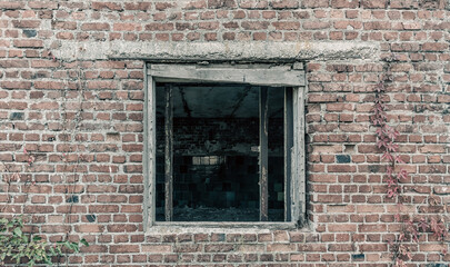 destroyed building in a city lost during the war with Ukraine