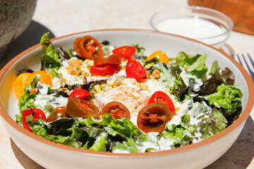 Pistachio Cashew Salmon Salad