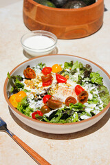 Pistachio Cashew Salmon Salad