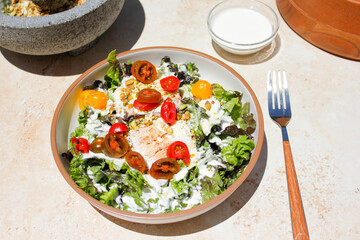 Pistachio Cashew Salmon Salad