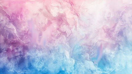 Fototapeta premium Abstract pastel watercolor background with soft pink, purple, and blue hues