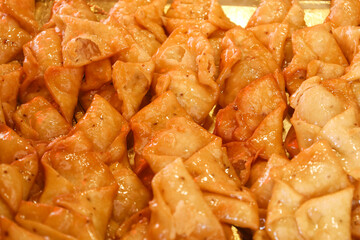 Traditional dessert called Pestino in Murcia
