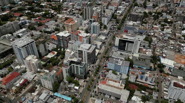 Toma de Drone de la ciudad de Santo Domingo Republica Dominicana