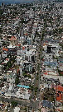 Toma de Drone de la ciudad de Santo Domingo Republica Dominicana