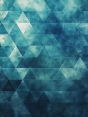 Obraz premium Geometric pattern background in cool tones that are pleasing to the eye