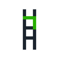 arrow ladder icon vector eps illustration