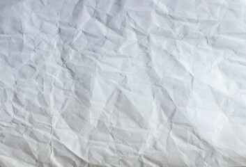 crumpled white paper texture background