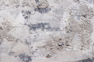 Abstract grey and blue textured concrete wall background