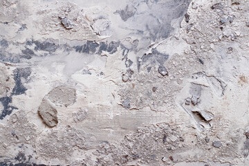 Abstract grey and blue textured concrete wall background