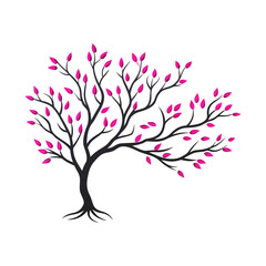 Obraz premium Vector branch Hand drawn illustration of tree branch design template (11)