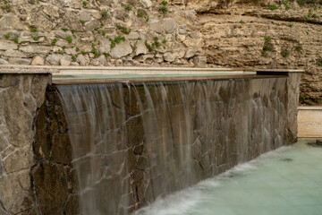fountains in the park