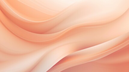 Abstract soft pink and peach flowing waves, creating a serene and calming visual effect.