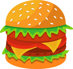 hamburger with cheese