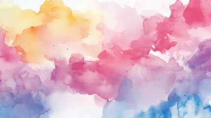 Colorful Abstract Watercolor