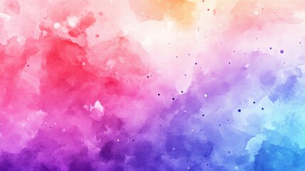 Colorful Abstract Watercolor