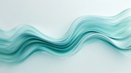Obraz premium A blue and white ocean wave with a yellow and orange ripple