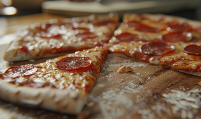 National Pizza Month pizza slices, October 1st