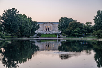 Obraz premium fine arts garden - cleveland, ohio