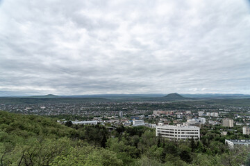 Obraz premium view from the top of mountain