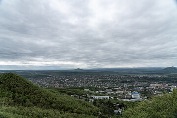 view from the top of mountain