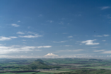 view from the top of mountain