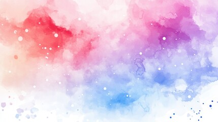 Pastel Watercolor Abstract