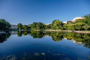 Obraz premium fine arts garden, cleveland, ohio