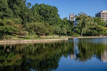fine arts garden, cleveland, ohio