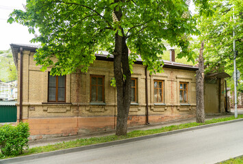 old wall with windows
