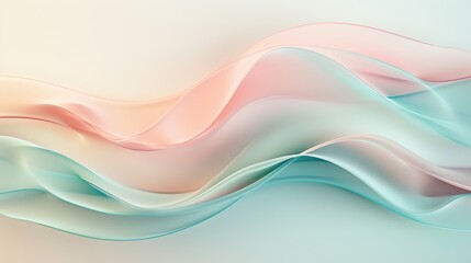 Obraz premium A colorful, abstract background with a pink and yellow wave