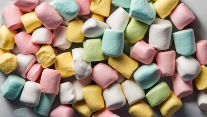 colorful marshmallows