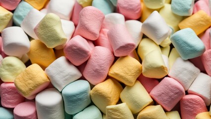 colorful marshmallows